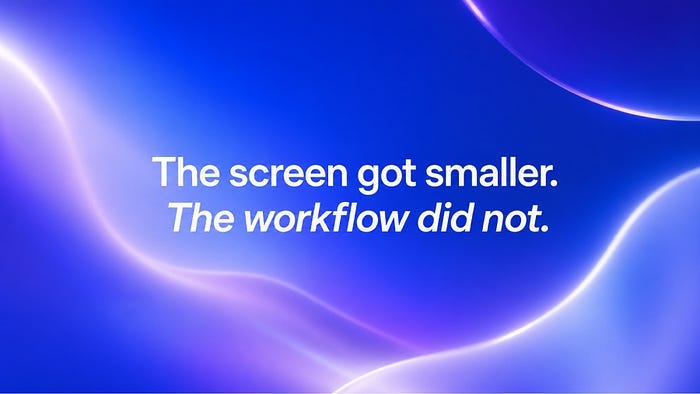 The screen got smaller, but the workflow did not: Driver app work, validation, and launch preparation continued through a mobile-controlled Codex loop.