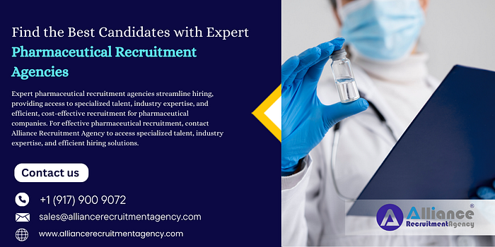 pharmaceutical recruitment agencies