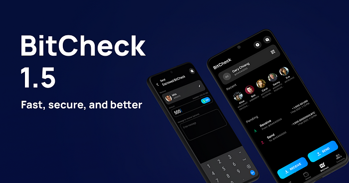 You can now directly select anyone from your contact list and exchange XREX BitChecks.