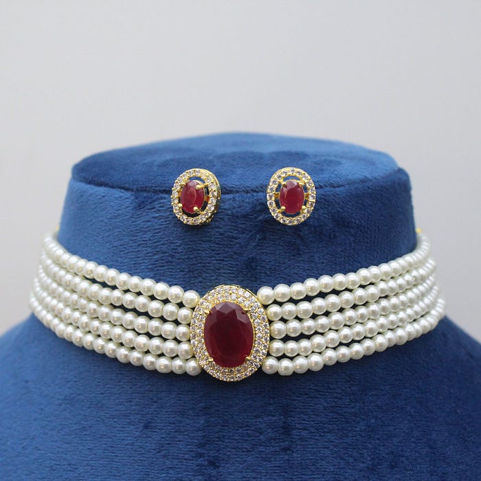 pearl necklaces