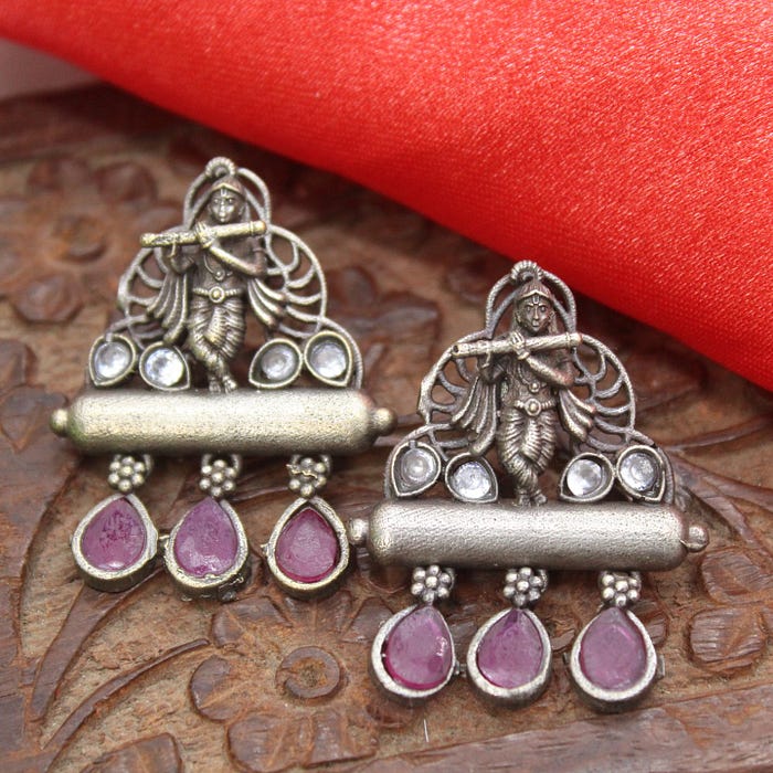 Oxidised Earrings
