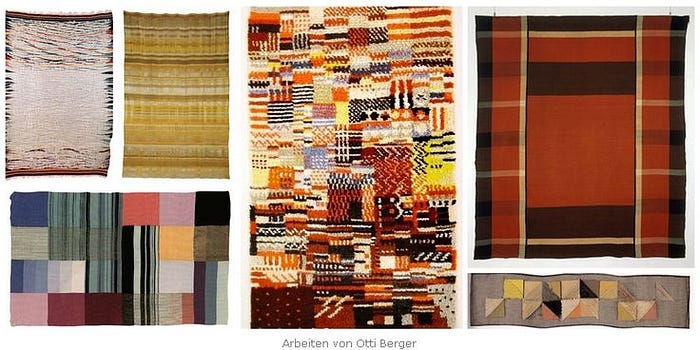 Otti Berger’s work in textile design was groundbreaking at her time as she explored innovative ways to do more with fabrics. Despite her short and unfortunate end in her life, she left many lessons to her students as a Bauhaus master (image source: fembio.org)