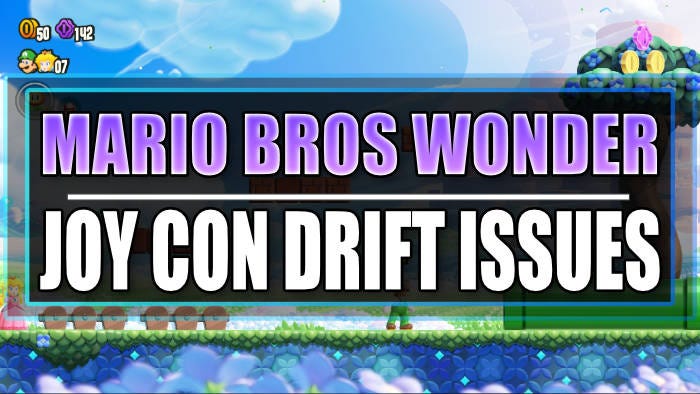 How to Resolve Super Mario Bros Wonder Switch Joy-Con Drift -  ComputerSluggish - Medium