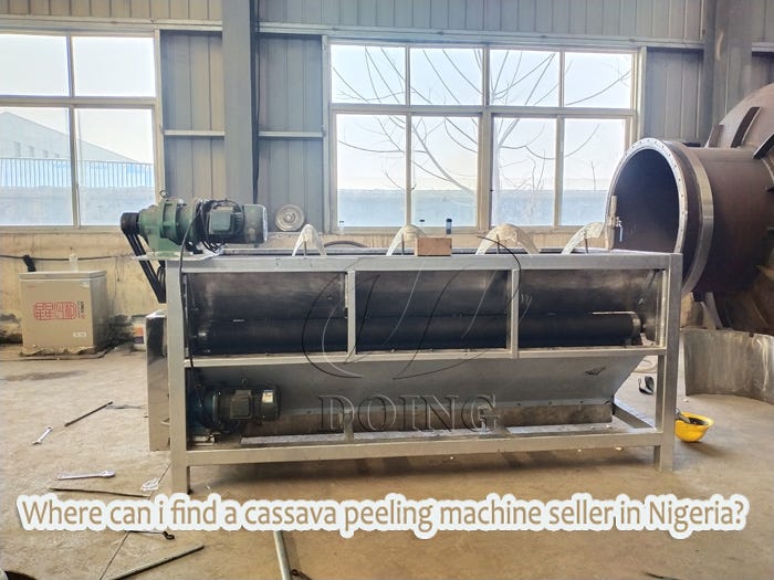 Cassava peeling machine_Cassava peeling machine