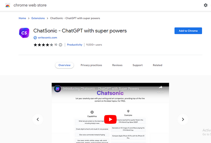 Chatsonic