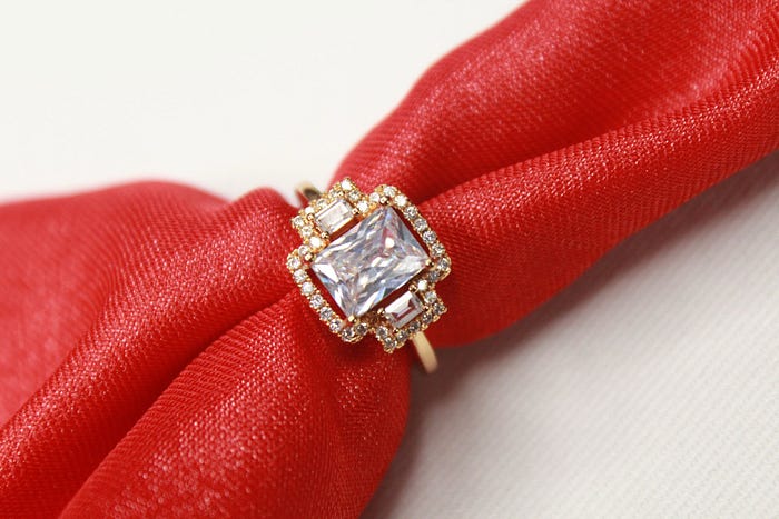 solitare ring