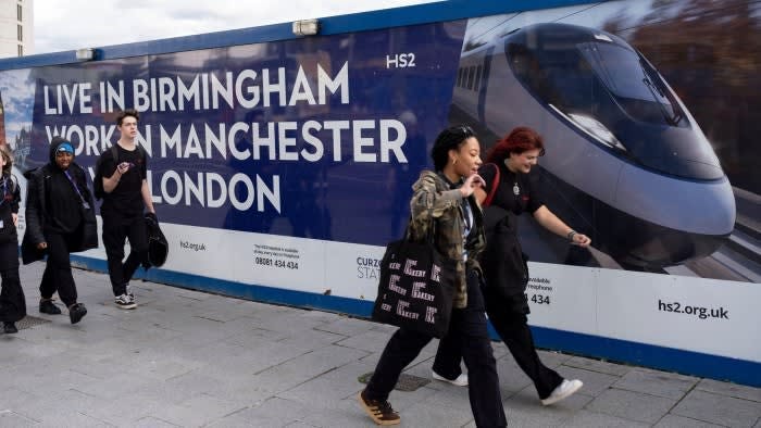 Der Verzicht auf den nördlichen Abschnitt von HS2 wird das Wachstum in Großbritannien bremsen, sagt…