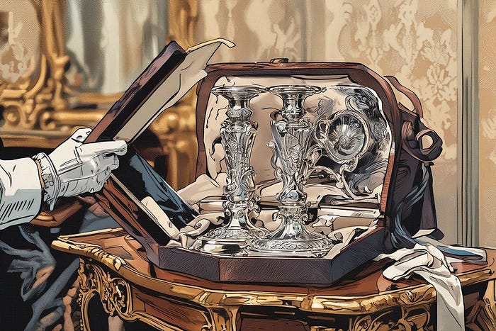 candlesticks as a gift of God’s grace