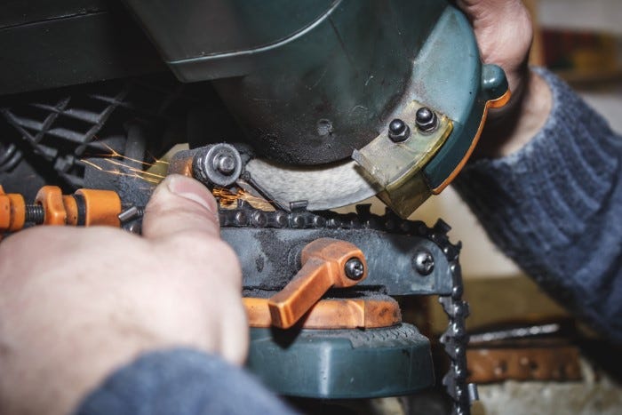How To Sharpen A Chainsaw With A Dremel | by Woodworking Guides | Medium