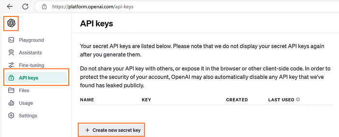 API Key
