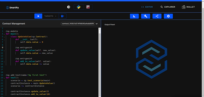 SmartPy IDE