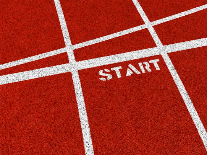 Starting vs starting It is hard to really start something by