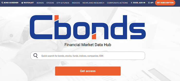 Cbonds Financial Data