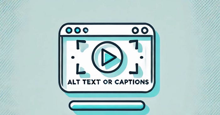 Display with video icon