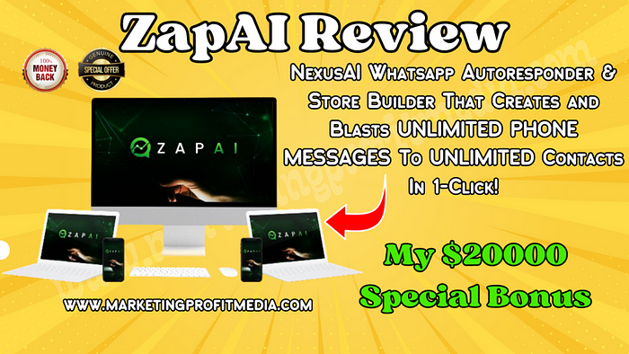 ZapAI Review — Ultimate NEXUS AI WhatsApp Autoresponder Tool