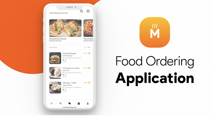 Flutter Food Ordering App UI Template