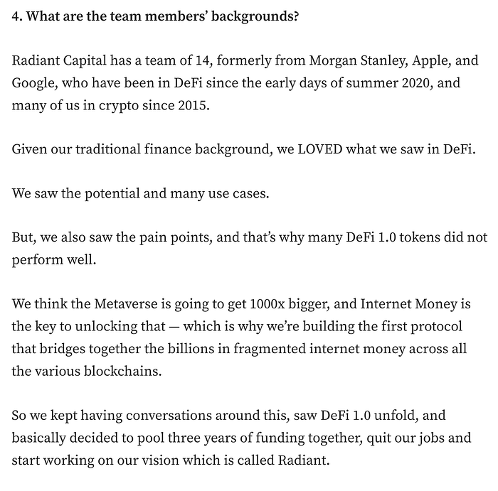 热气球专期推荐配置币种（三期）Radiant(RDNT)：全链借贷赛道的王者