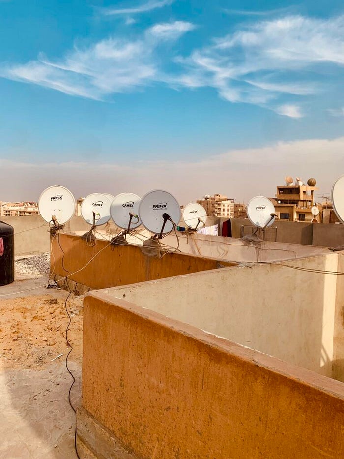 تركيبات دش في مدينة نصر 
