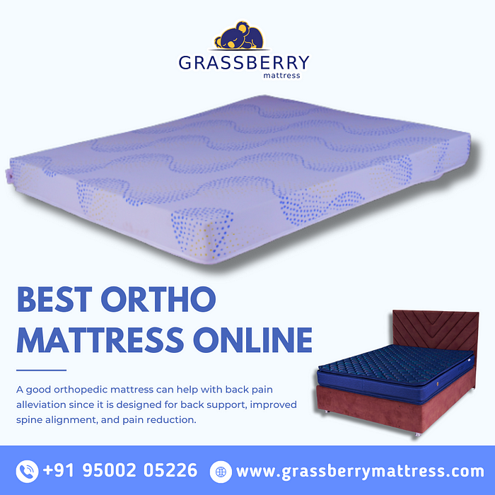 Creating a Healthier Sleep Environment with an Ergonomic Ortho Mattress