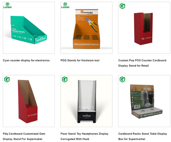 Cardboard Counter Display for Retail: Effective Point-of-Sale Solutions ...