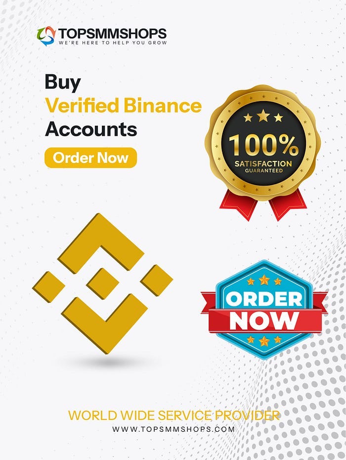 Buy Verified Binance Accounts. 290.00 — 840.00 by Jordyn Myers