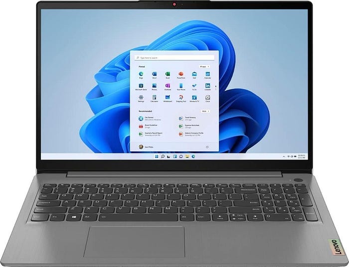 Lenovo IdeaPad 3 Laptop Holiday Deals, 15.6 FHD Touchscreen, Intel Core i3-1115G4, 16GB RAM, 512GB SSD, SD Card Reader, HDMI, Webcam, Wi-Fi 6, Windows 11 Home, Grey