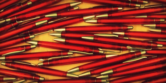 Red Pen Syndrome. Red Pen Syndrome, by Dries van den Enden