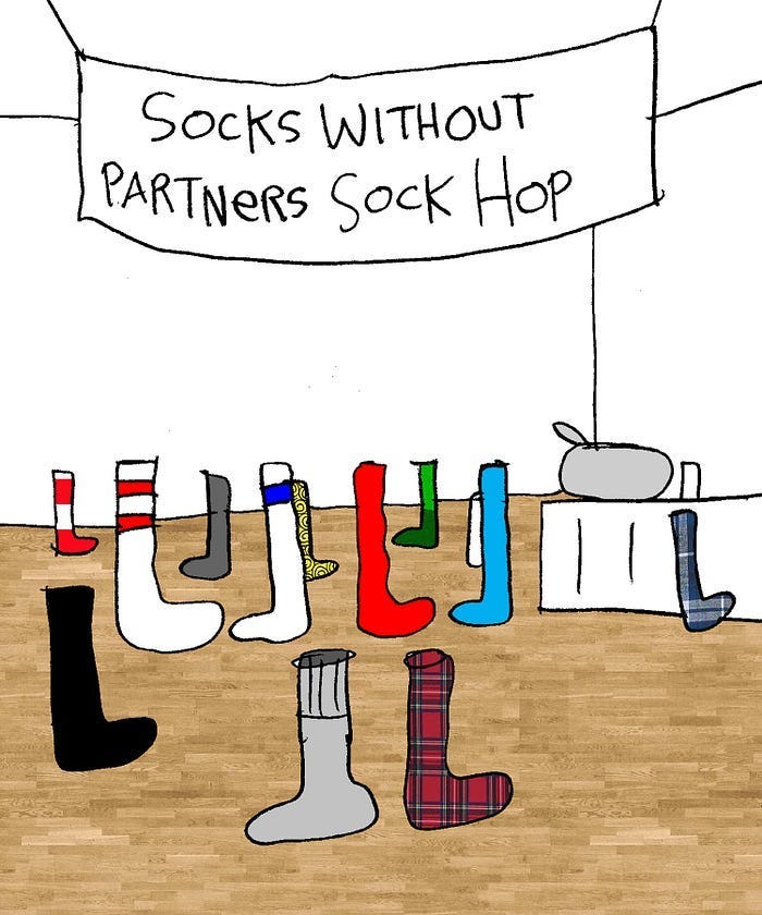 A Real-Life Unsolved Mystery: Where Do Missing Socks Go?