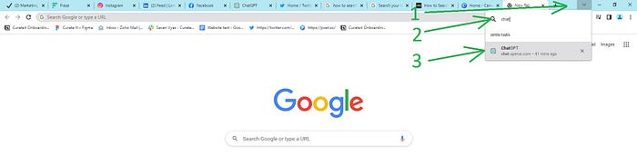 How to Search Tabs