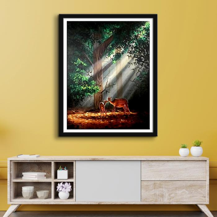 Painting of Deers