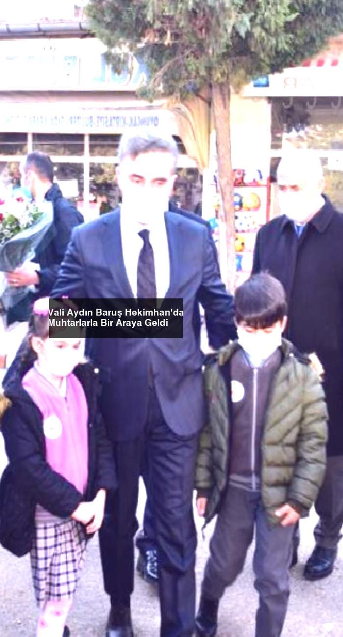 Vali Aydın Baruş Hekimhan’da Muhtarlarla Bir Araya Geldi