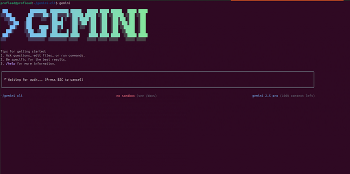 Introducing Gemini CLI
