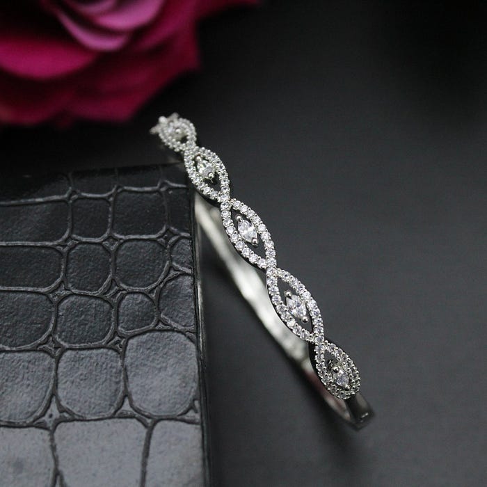 american diamond bracelet