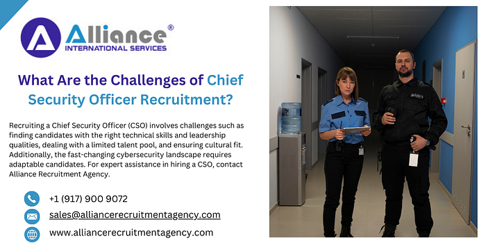 chief security officer recruitment