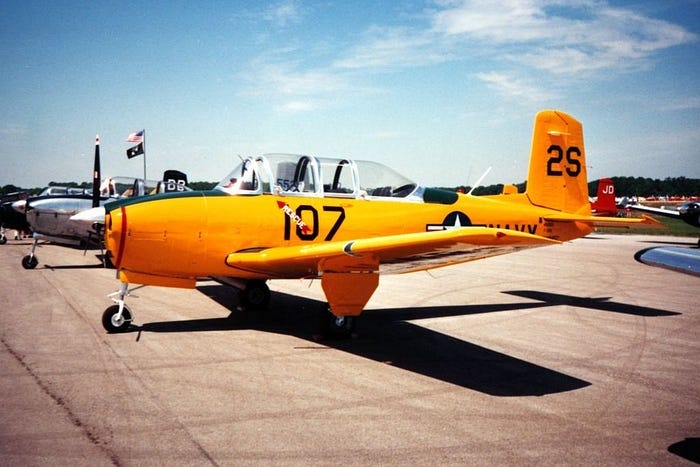 By SDASM Archives — Beech T-34 Mentor, Public Domain, https://commons.wikimedia.org/w/index.php?curid=44236675