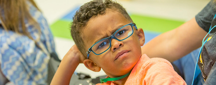 Image 2: A kid who was trying to learn CNN looks a bit confused