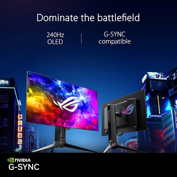 ASUS ROG Swift PG27AQDM OLED Gaming Monitor Review