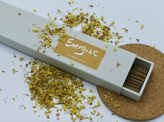 Incenzo's Energize Osmanthus Incense