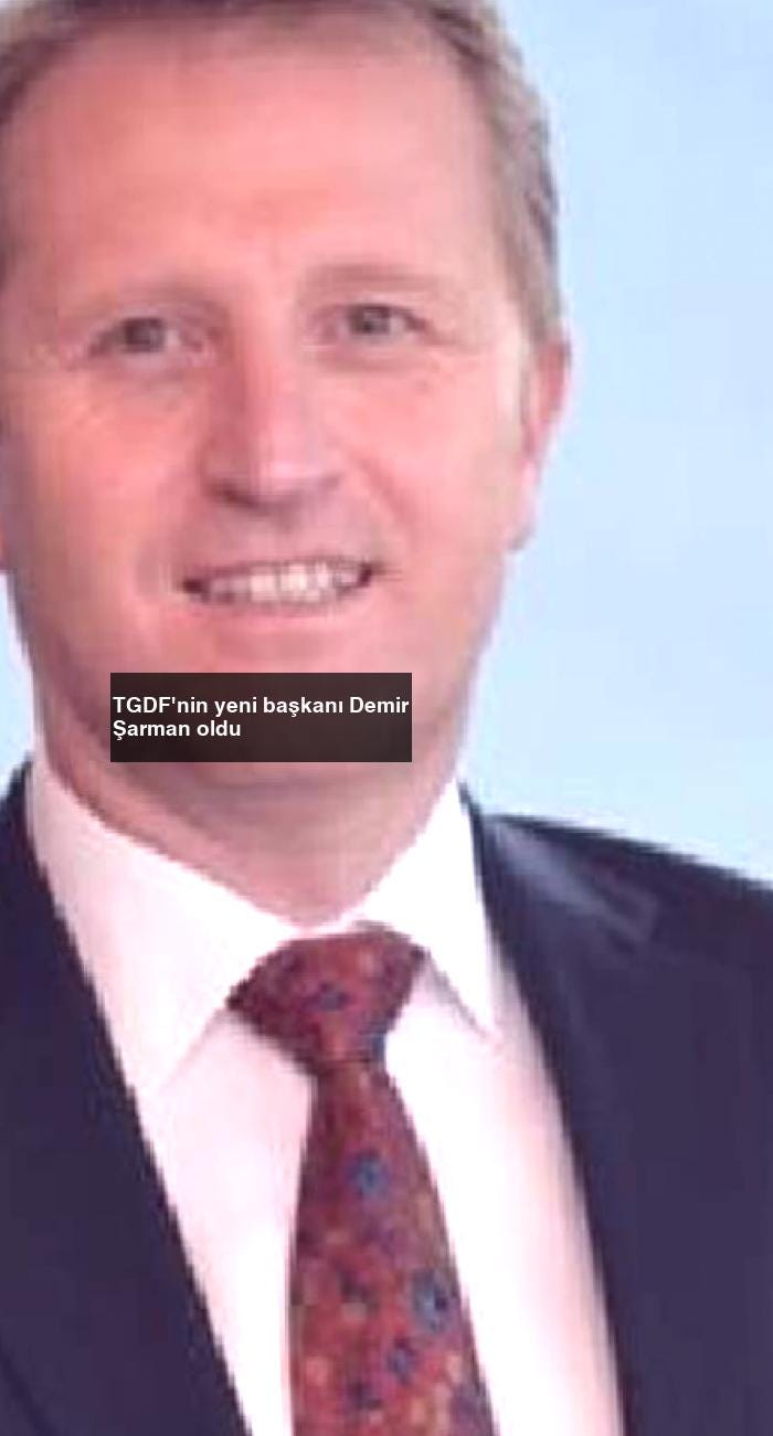 TGDF’nin yeni başkanı Demir Şarman oldu