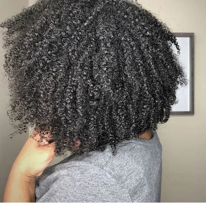 Type 4a hair has independent curls