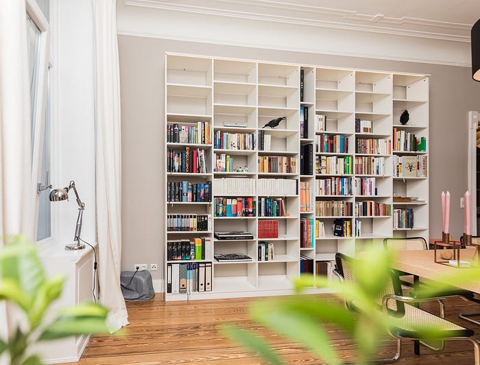 Home Library Décor Ideas. Setting up Home Library needs… | by Shikha Saxena  | Medium