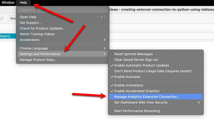 navigating to the help link for assistance if stuck with analysis