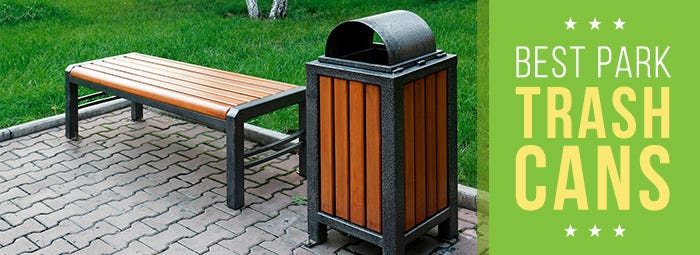 The Best Trash Cans For Any Park. Garbage cans help keep a park beautiful…  | by Trashcans Unlimited | Medium