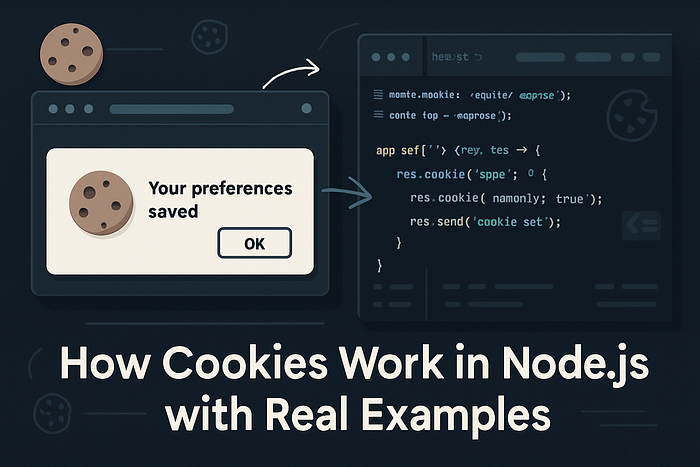 How Cookies Work in Node.js with Real Examples | by codingsprints ...