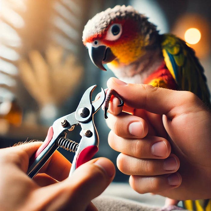 Parrot Nail Trimming ontario