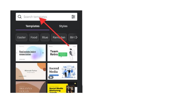 How To Use Templates In Canva | Easy Method | by Topqlearn | Medium