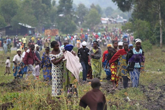 Congo’s second civil war ended in 2003, but ongoing conflict has left millions displaced. Two million were forced from their homes in 2012, for instance, due to violence in the eastern part of the country. Marie Cacace/Oxfam/Flickr