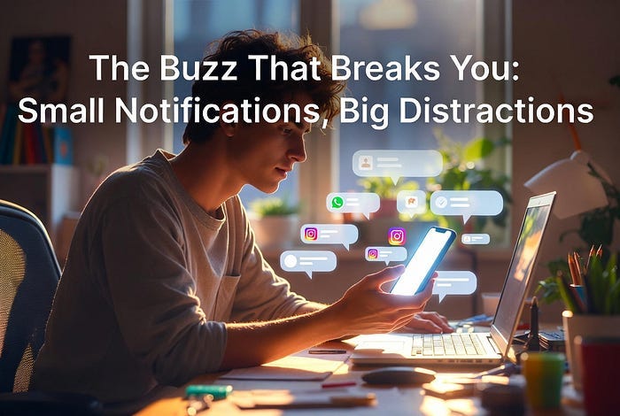 The Buzz That Breaks You: Small Notifications, Big Distractions | by ...