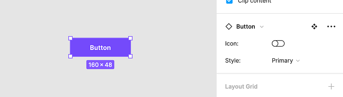 Button Variant configuration