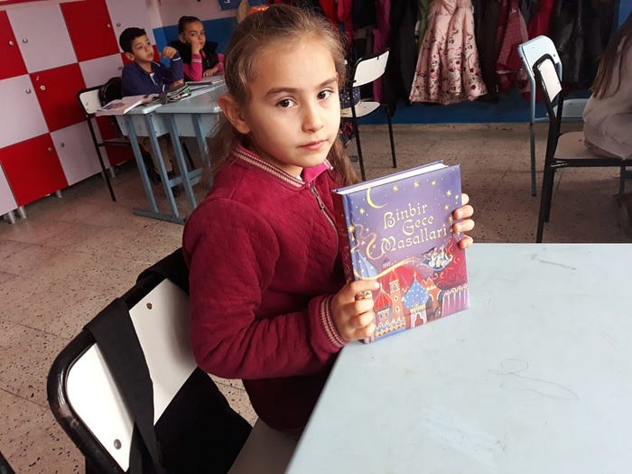 Our Book Worm:-)